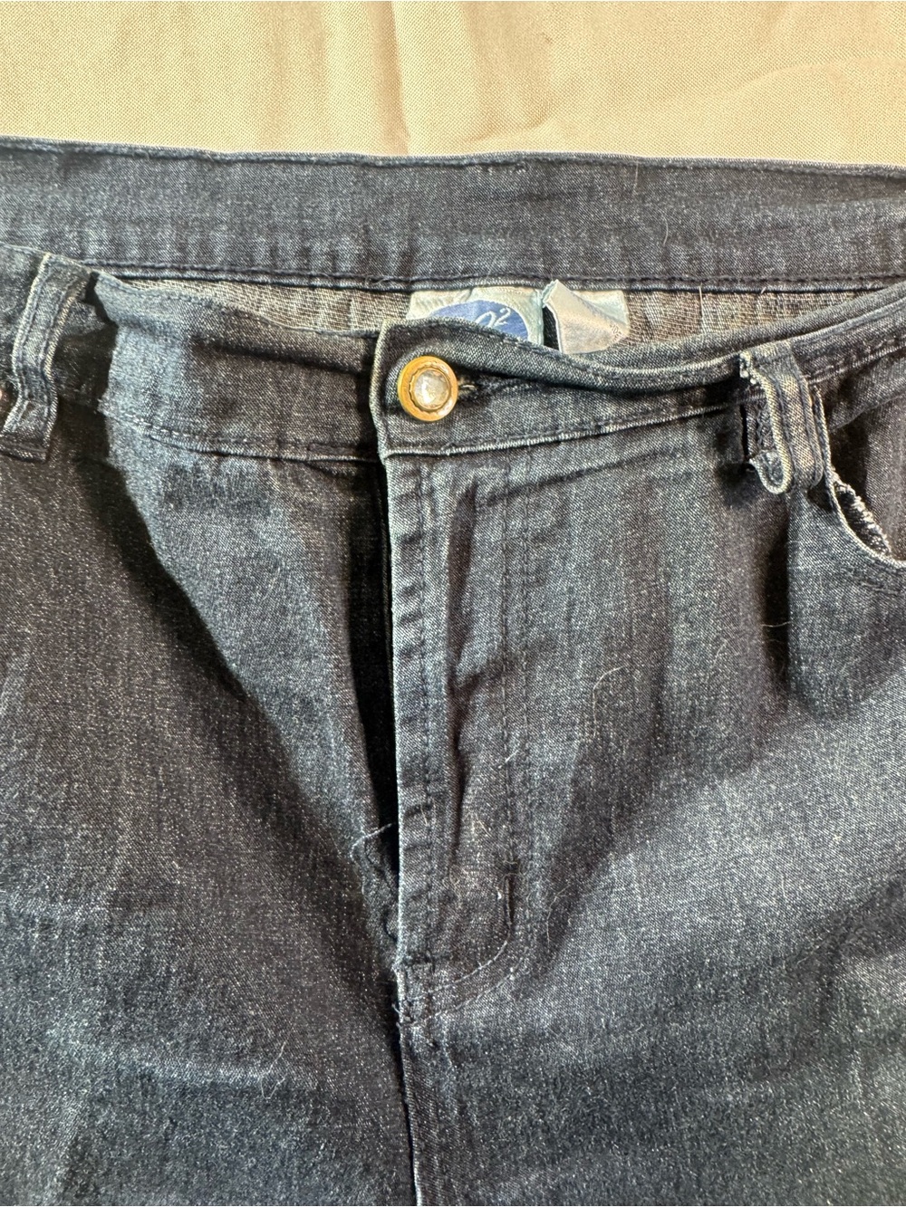 DG2 by Diane Gilman 12 Dark Wash Stretch Jeans - Picture 7 of 10